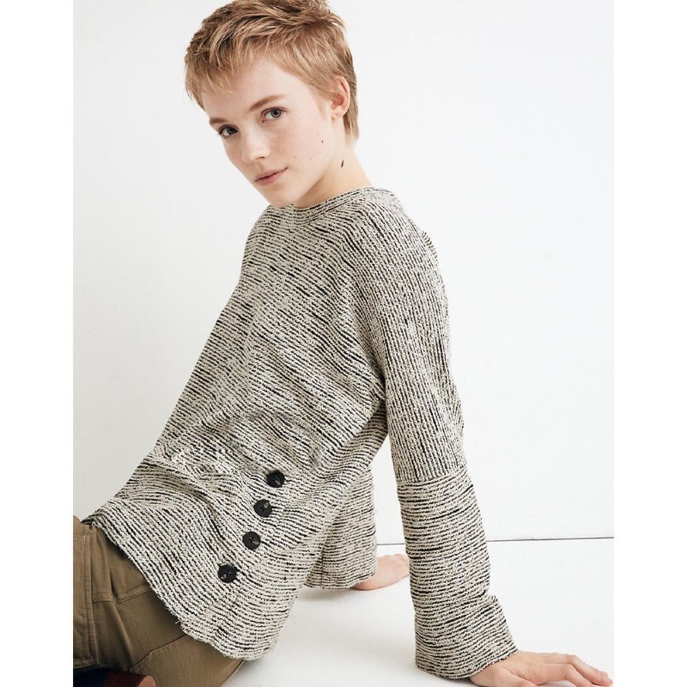 Madewell | Texture & Thread Side-Button Top